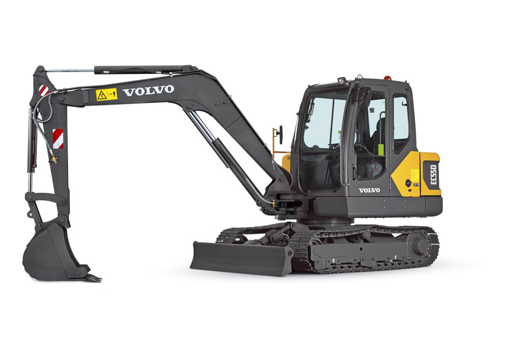 VolvoCE gives the EC55D Excavator more muscle for more hustle