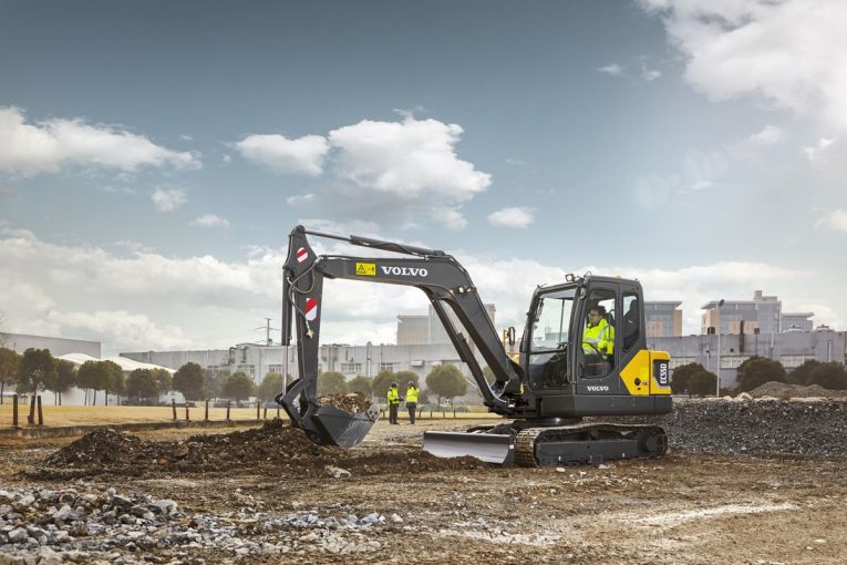 VolvoCE gives the EC55D Excavator more muscle for more hustle