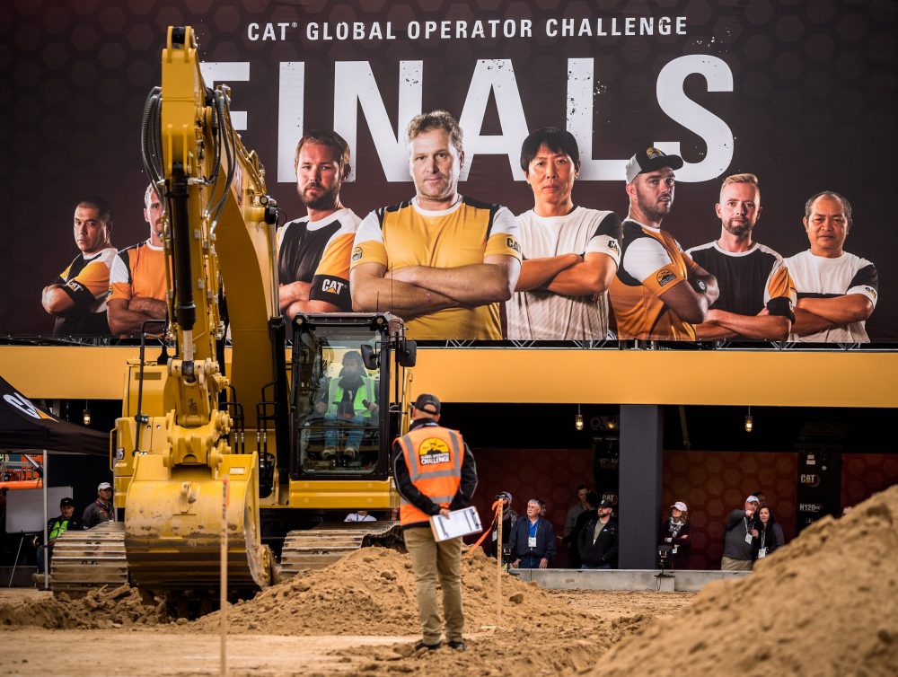 Jaus Neigum crowned Caterpillar Global Operator Challenge Champion at ConExpo 2020