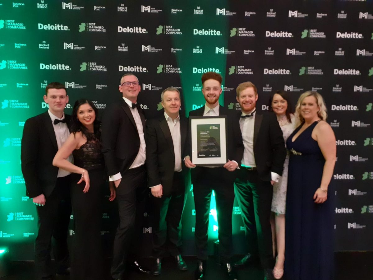 CDE hailed as one of Ireland's Best Managed Companies