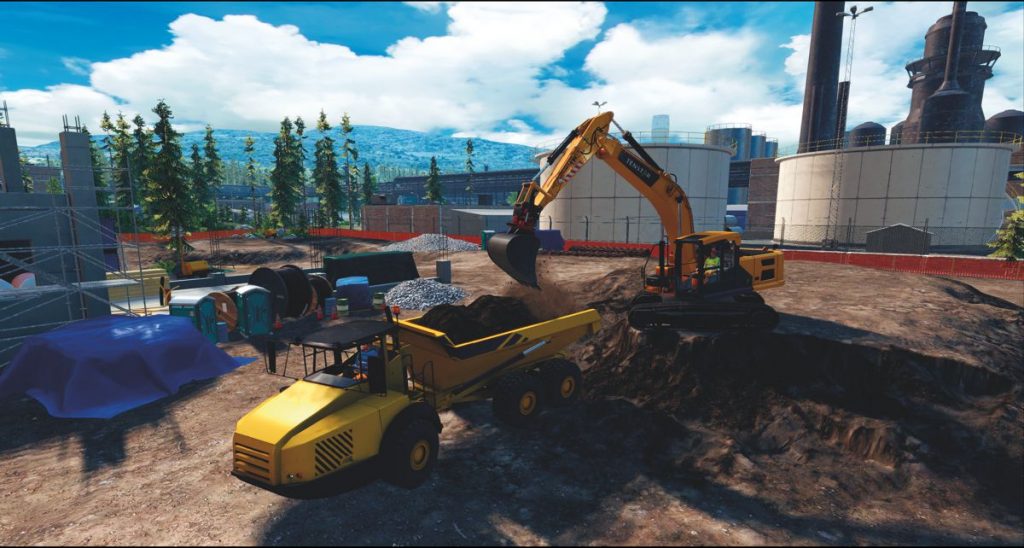 Tenstar Simulations showcasing their World of Simulation at CONEXPO ...