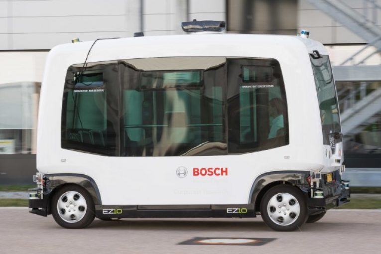 Bosch staying on track with driverless shuttles and Project 3F