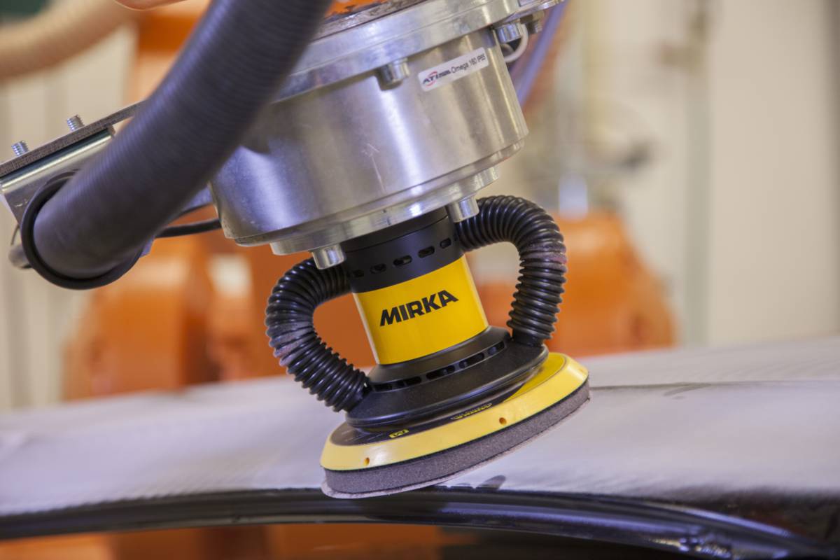 Mirka launches automated programme for advanced robotic surface finishing