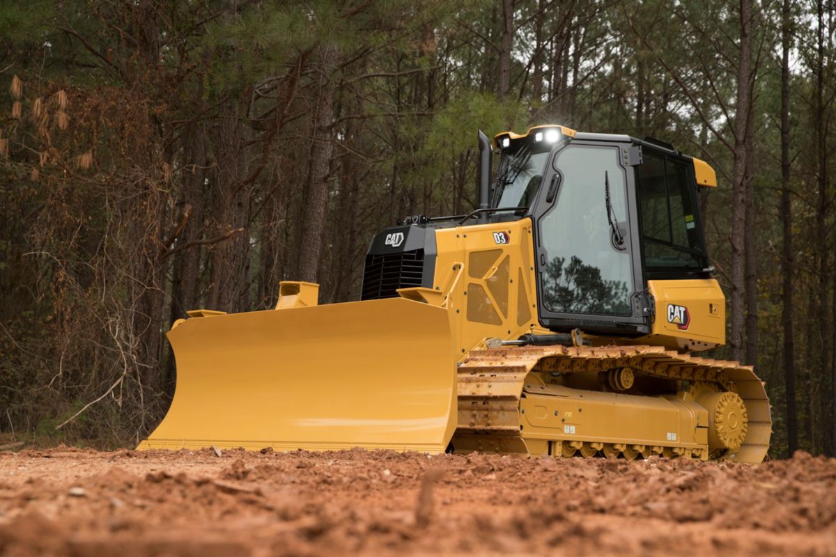 Caterpillar's new small dozers deliver better visibility, grade control and fuel economy