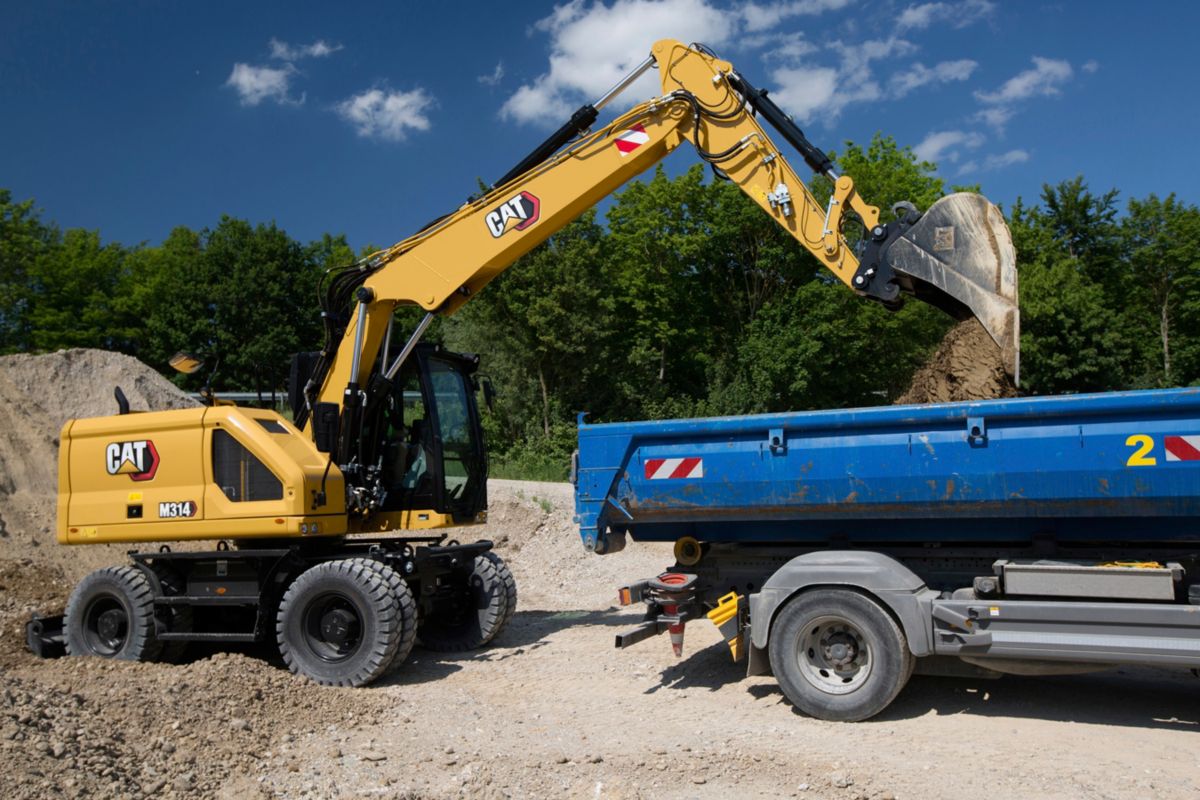 Caterpillar introduces the M314 and M318 next-generation Wheeled Excavators