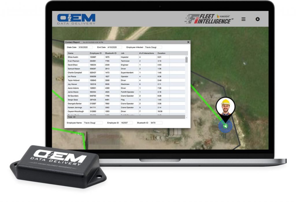 Foresight Intelligence and OEM Data Delivery launch CrewStrong contact tracing tool