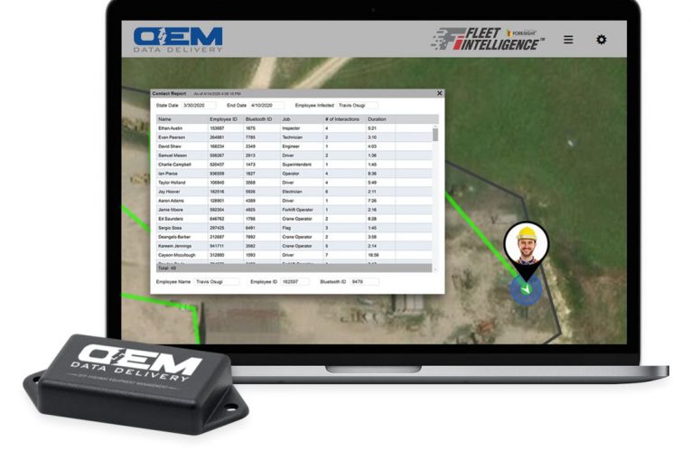 Foresight Intelligence and OEM Data Delivery launch CrewStrong contact tracing tool