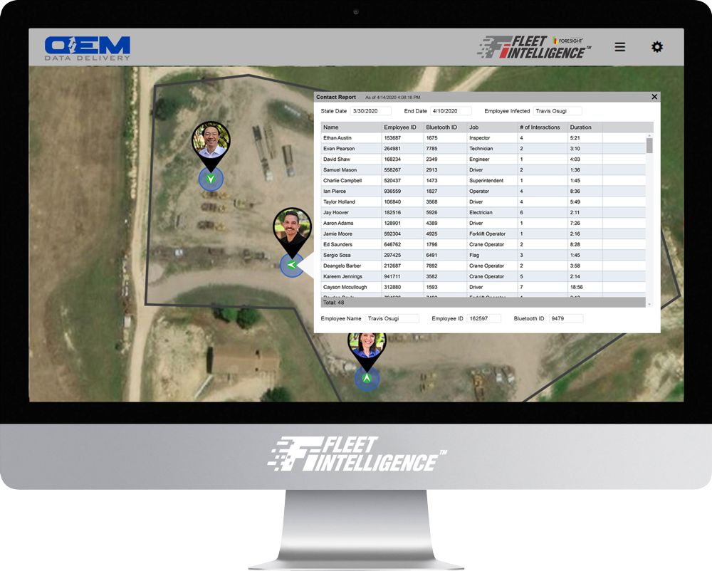 Foresight Intelligence and OEM Data Delivery launch CrewStrong contact tracing tool