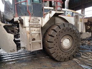 TY Cushion Tyres outperform all expectations at Harsco scrap yards