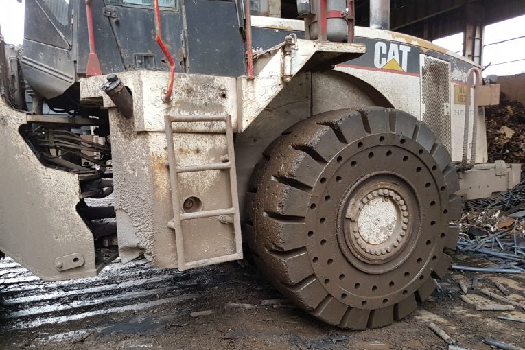 TY Cushion Tyres outperform all expectations at Harsco scrap yards