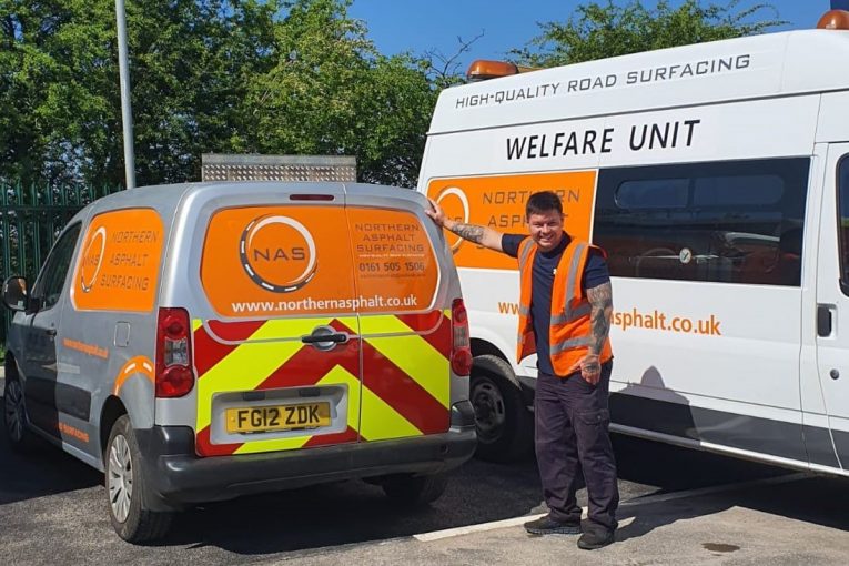 Northern Asphalt Surfacing moves into their first premises in Leigh