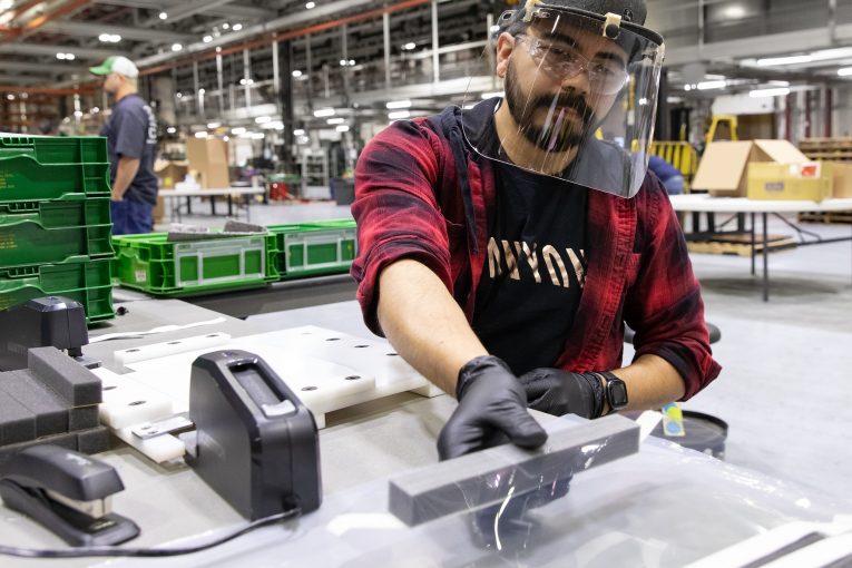 Deere begins production of Protective Face Shields for health-care workers