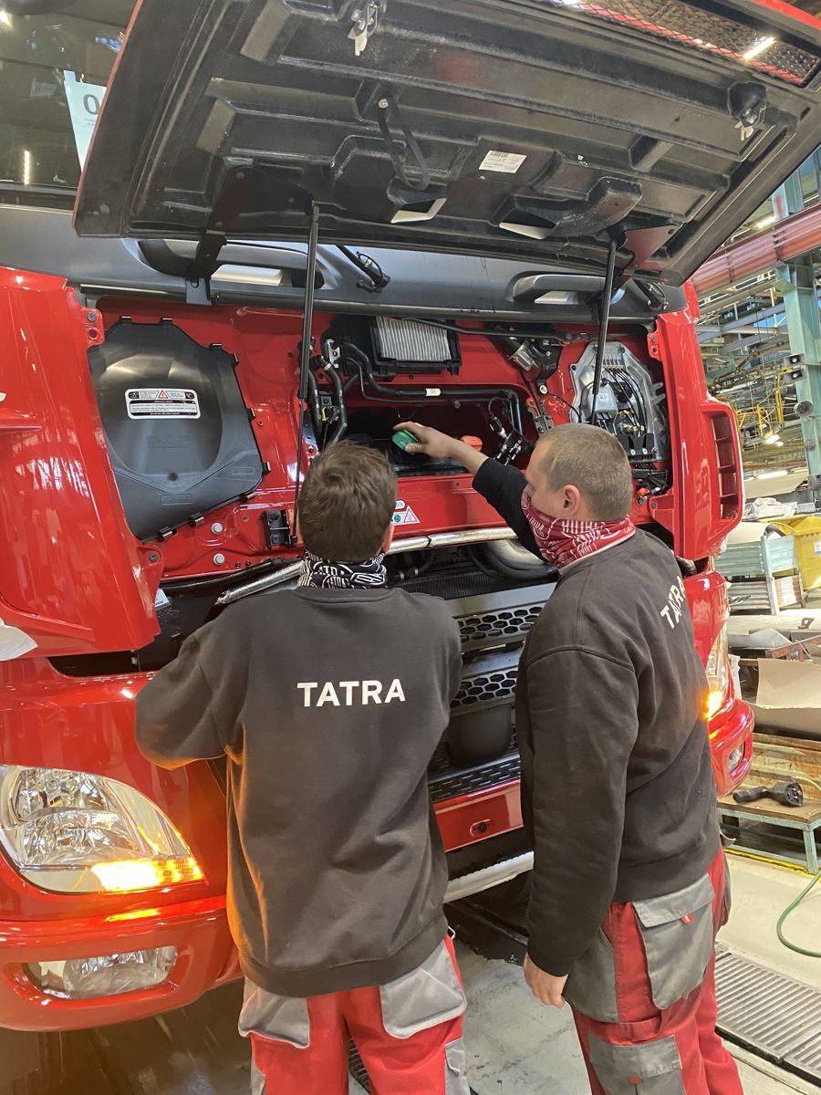 Tatra Trucks keeps production going during pandemic