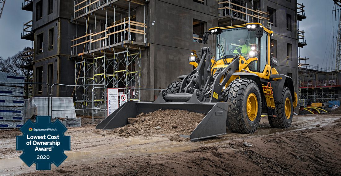 VolvoCE wins Highest Retained Value and Lowest Cost of Ownership EquipmentWatch Awards