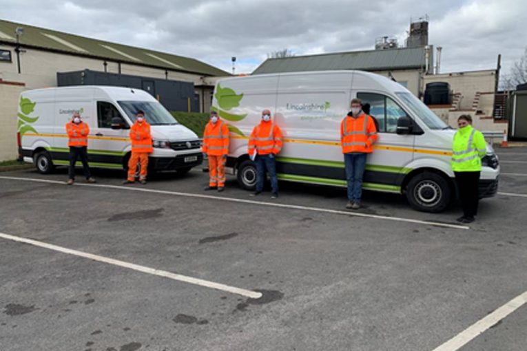 Colas team is keeping Lincolnshire roads safe for key workers during pandemic