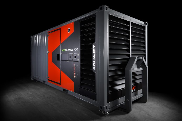 Aquajet improves Hydro-demolition operations with the new Ecosilence 3