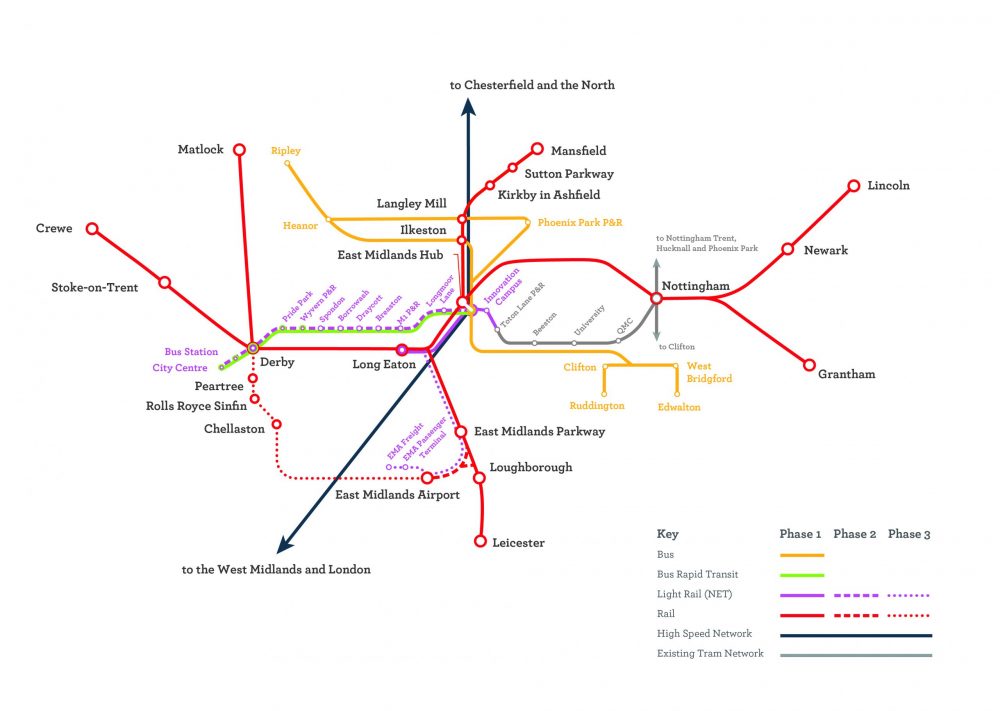 East Midlands HS2 links to be revolutionised with £2.7bn hub station at Toton