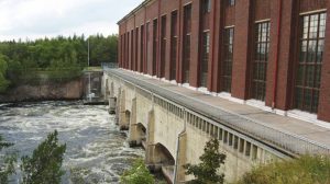 Imatra hydropower plant in Finland Photo: Fortum Corporation