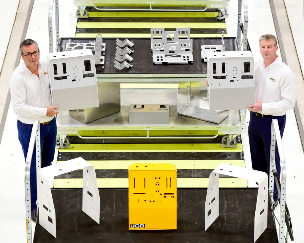JCB would do it all again as ventilator housing line stood down