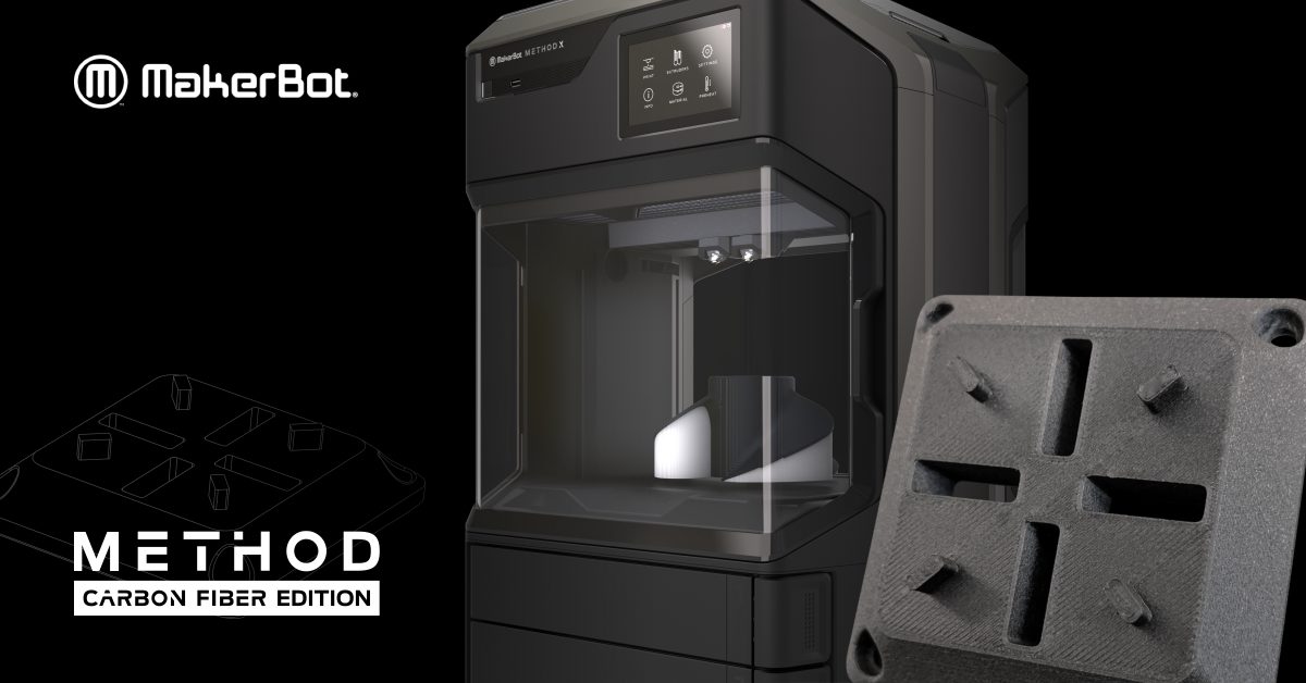 MakerBot launches METHOD Carbon Fibre 3D Printing
