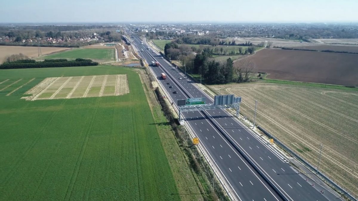 Highways England completes Britain's biggest A14 project eight months early