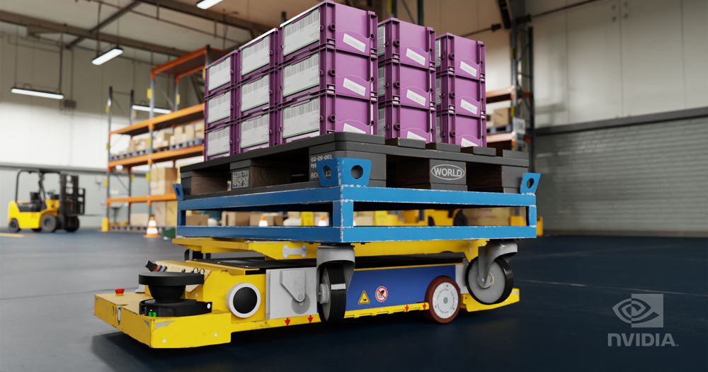 BMW chooses NVIDIA Isaac robotics platform to redefine factory logistics