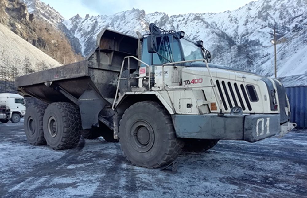 Terex TA400s Trucks brave -45 in Russian mine