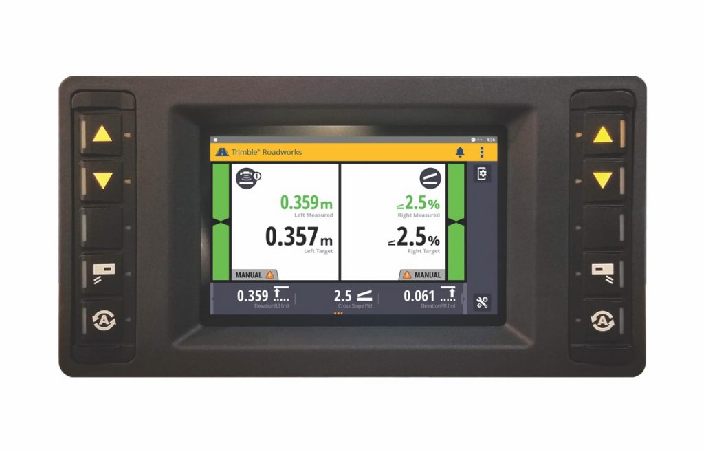Trimble launches Roadworks 2D Paving Platform for advanced Paving Machine Control