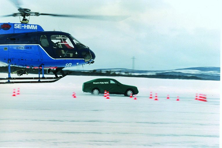 Bosch celebrates 25 skid free years with their electronic stability program