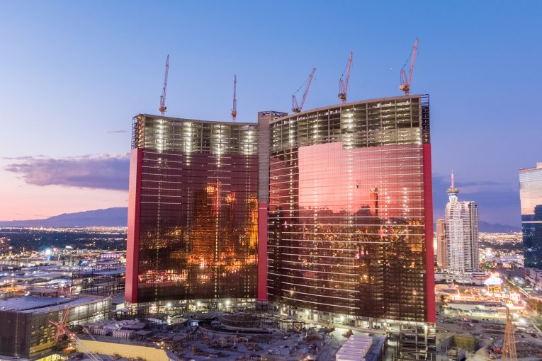 Five Liebherr 542 HC-L 18-36 tower cranes join the high rollers at Las Vegas project