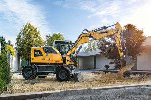 Liebherr's new Compact Wheeled Excavators feature Stage V exhaust emissions