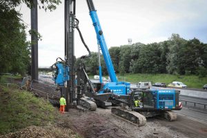 Innovative Sheet Piling installation could enable better Smart Motorway safety