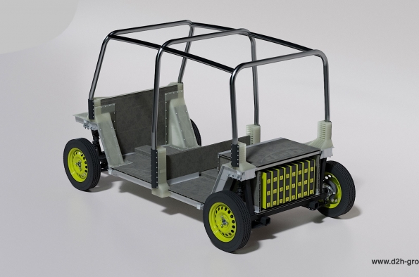 D2H working on electric Tuk-Tuk alternative