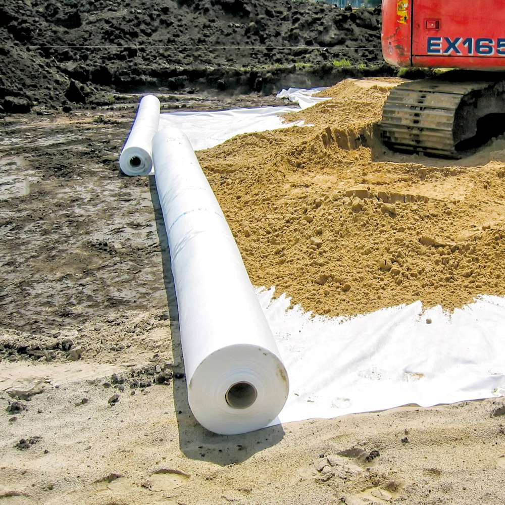 Sustainable nonwoven geosynthetics for the construction industry