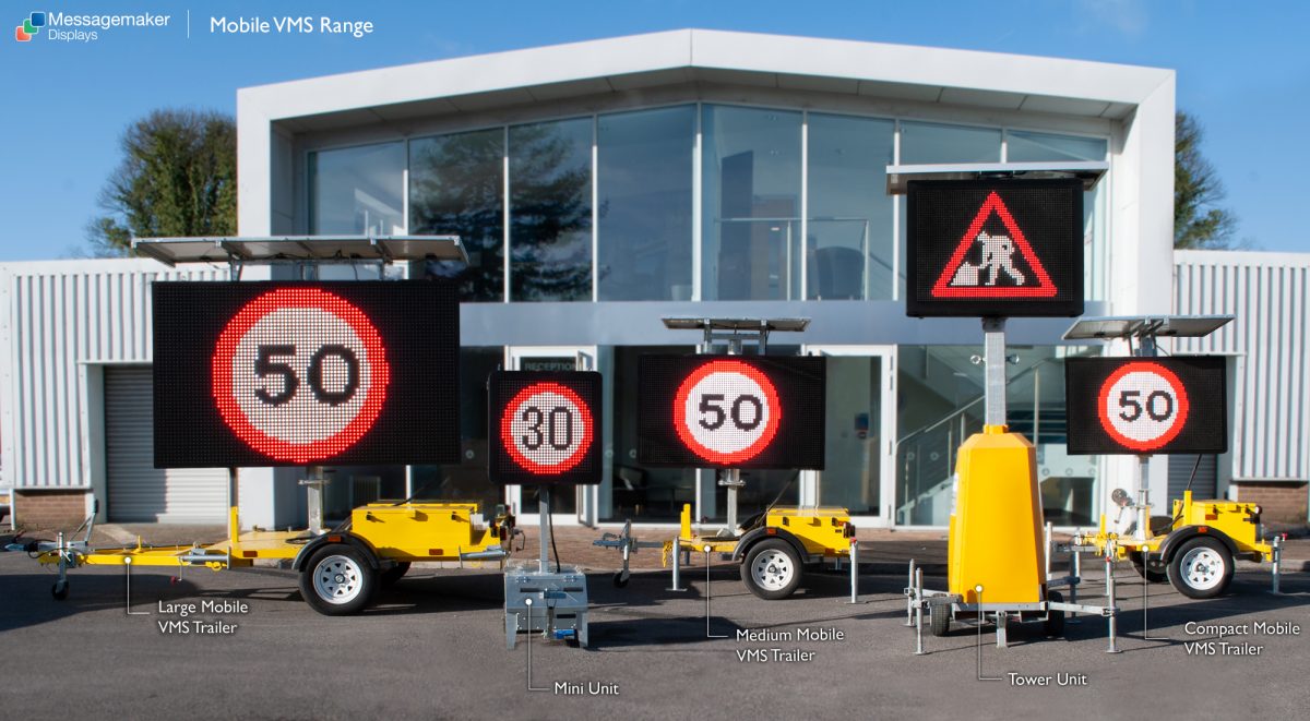 Messagemaker launches two new portable temporary Traffic Sign solutions