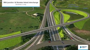 A new link road could take drivers in a loop from the eastbound to the southbound M60.