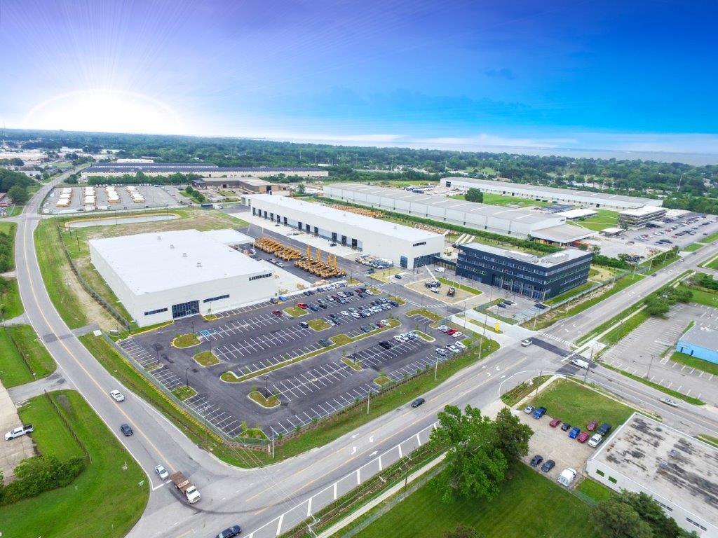 Liebherr USA, Co. headquarters opens at expanded campus in Newport News, Virginia.