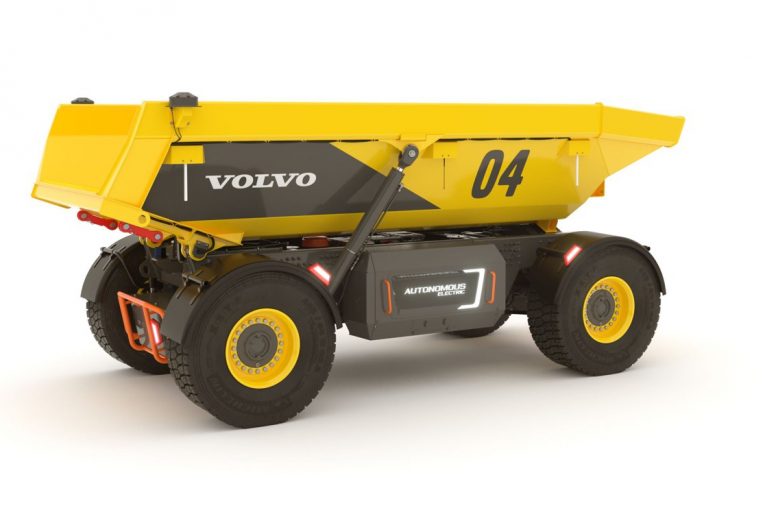 VolvoCE Autonomous Hauler wins Red Dot award