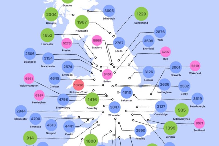 The British cities that could benefit most from £500m EV Rapid Charging Fund