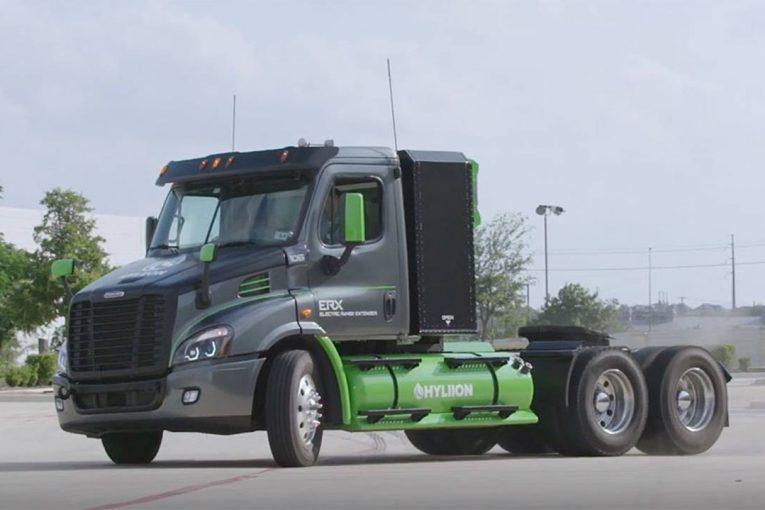 Hyliion announces order for 1000 Electric ERX Truck Powertrains