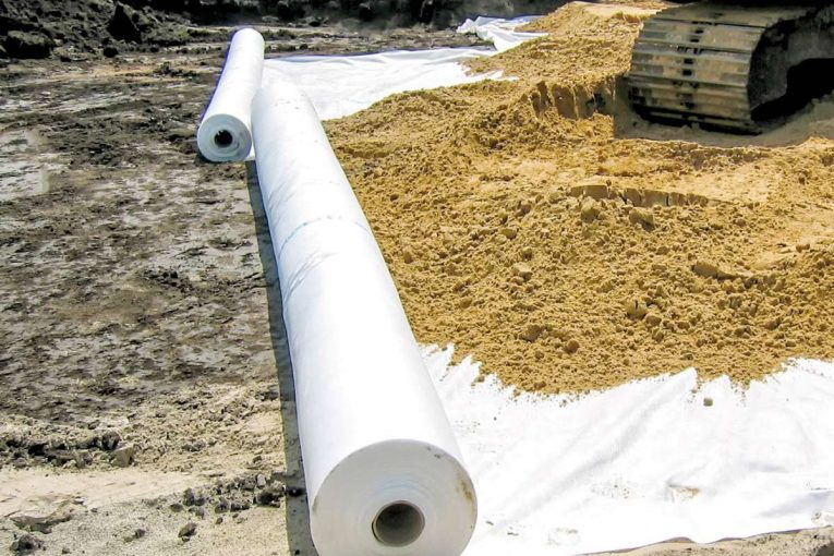 Sustainable nonwoven geosynthetics for the construction industry