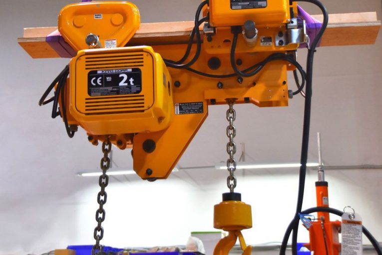 KITO SHER2M electric chain hoist delivers effortless maintenance work at low headroom