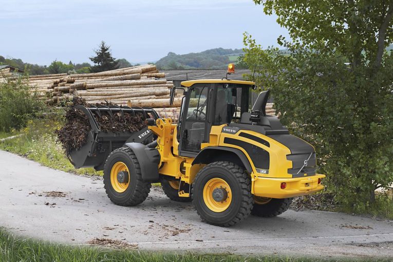VolvoCE L45H and L50H wheel loaders now offered with high-speed driveline