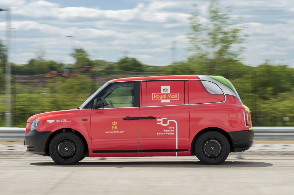 Royal Mail trialling new LEVC Electric Van