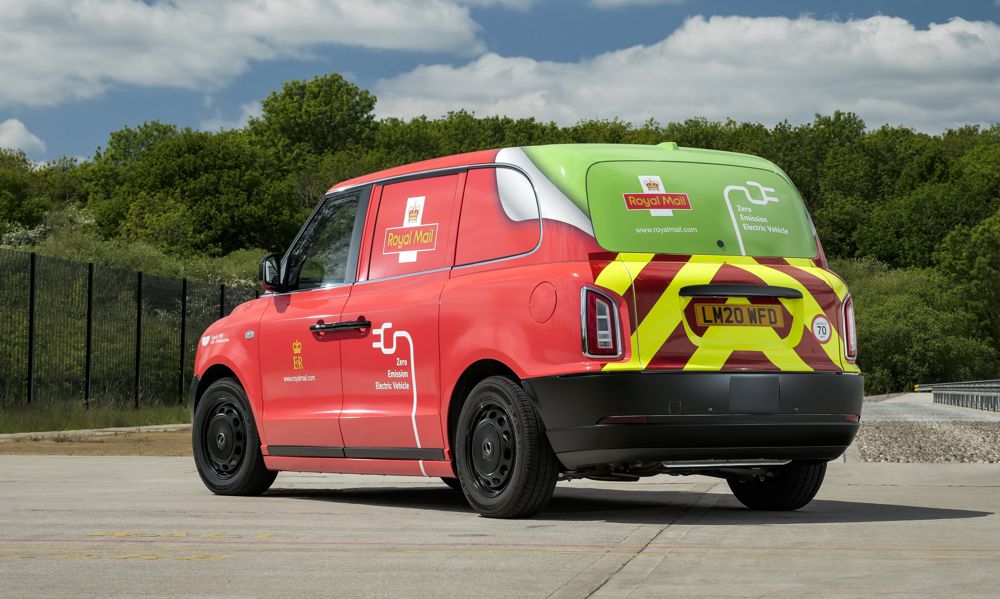 Royal Mail trialling new LEVC Electric Van