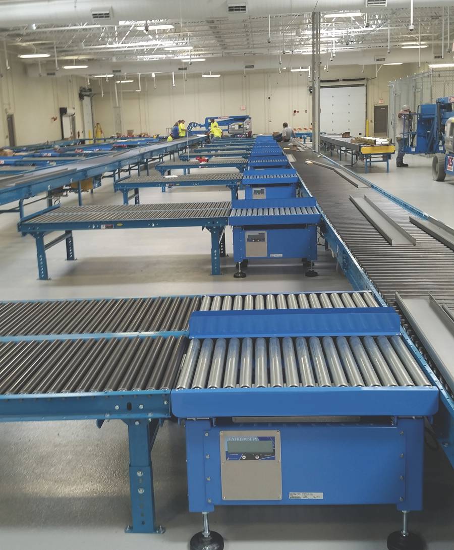 Fairbanks Scales announces new roller conveyor roller scale