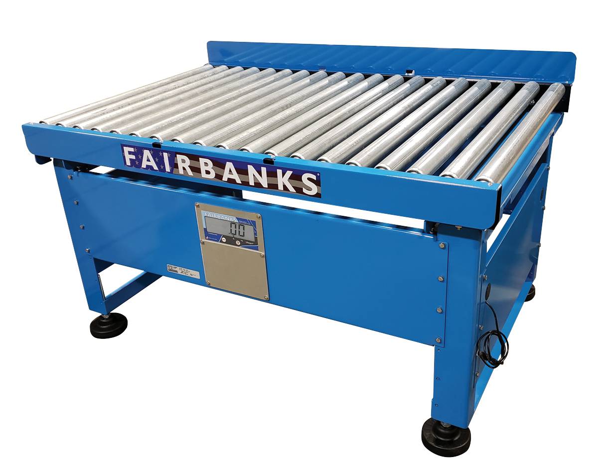 Fairbanks Scales announces new roller conveyor roller scale