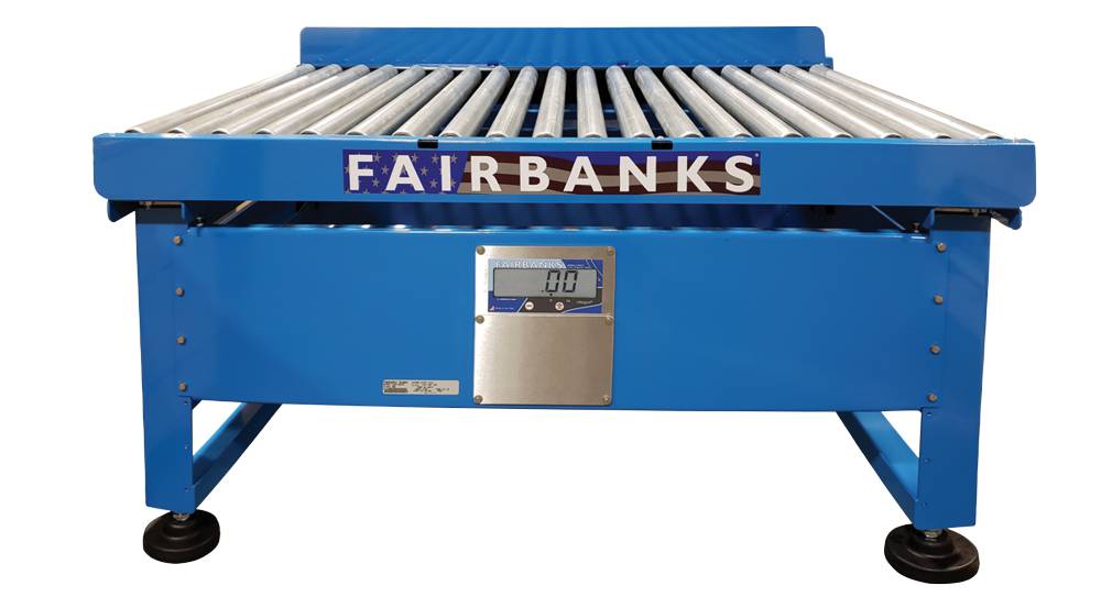 Fairbanks Scales announces new roller conveyor roller scale