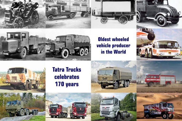 Tatra Trucks celebrates 170 years as the oldest wheeled vehicle producer in the World