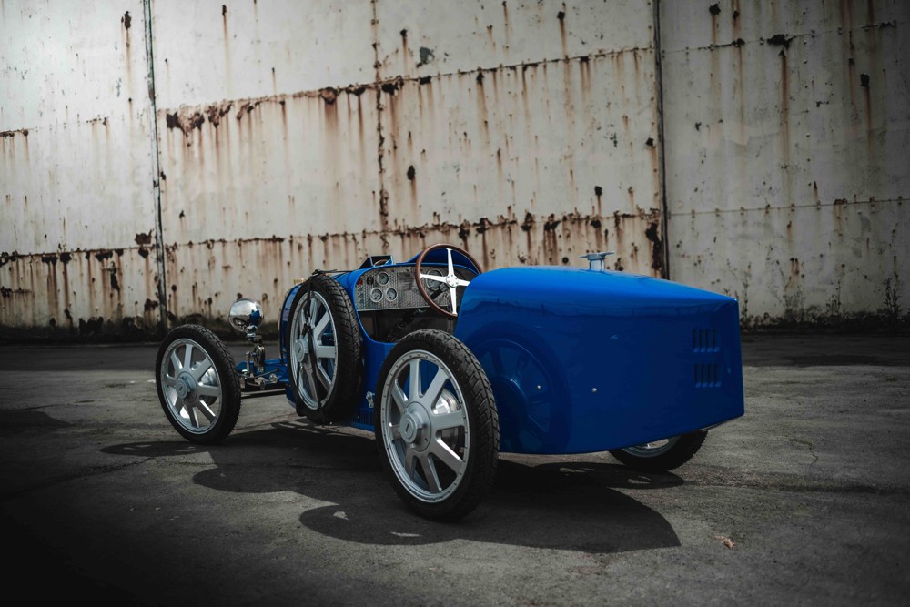 The Bugatti Baby II is 75 percent scale replica of the Bugatti Type 35